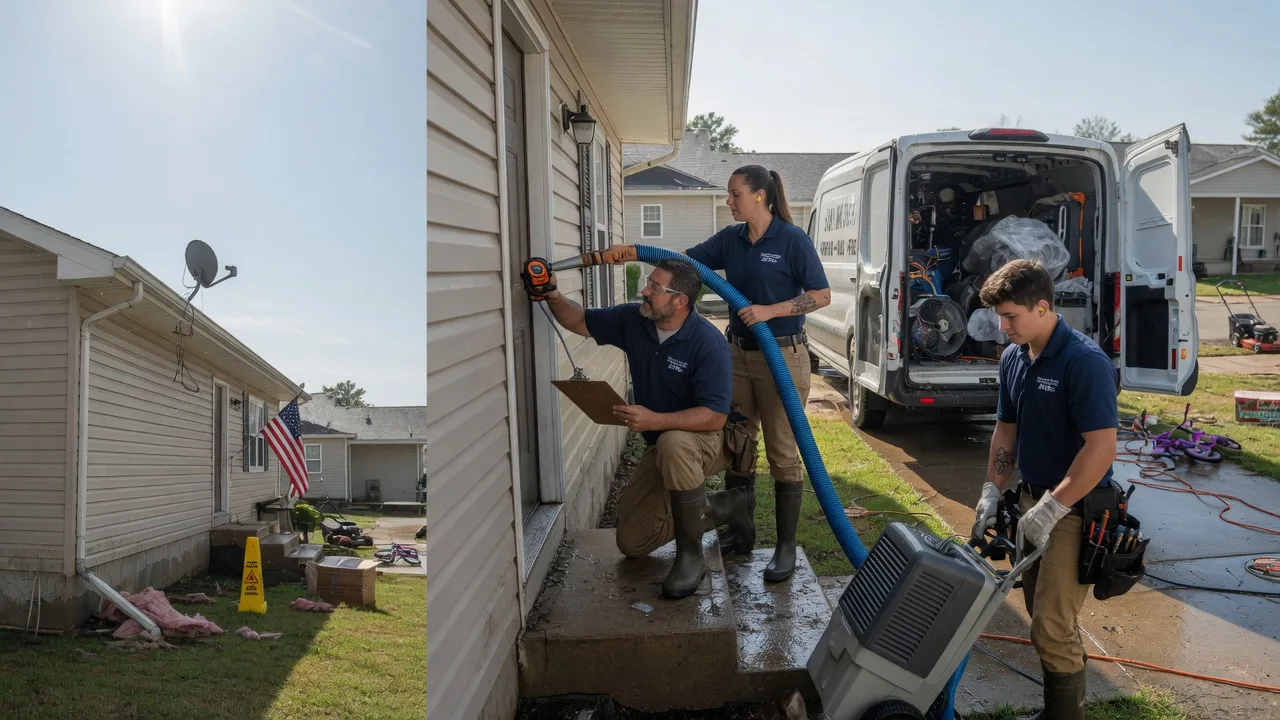 Ceiling Water Damage Restoration in Brockway, MT near me